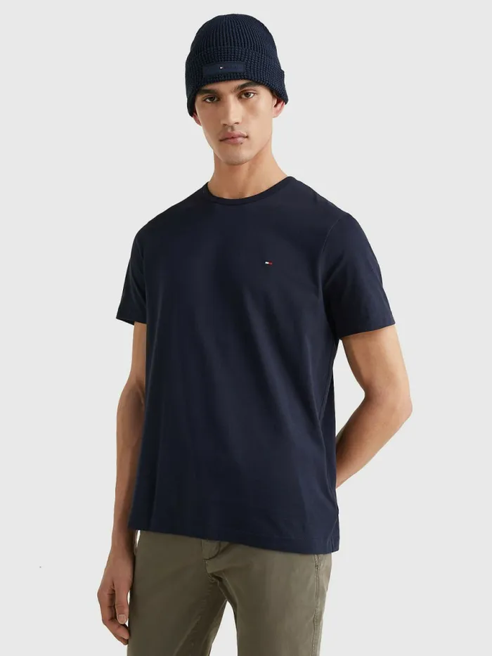 Tommy Hilfiger 1985 Collection Flag TShirt Desert Sky Mens TShirts Popular
