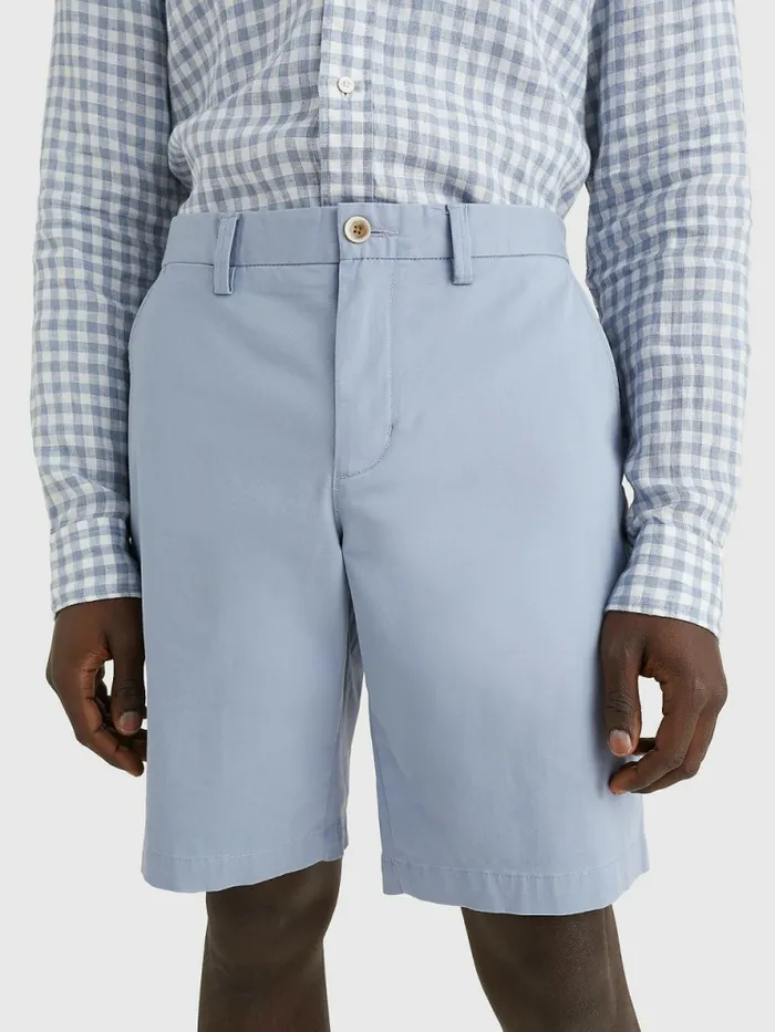 Tommy Hilfiger 1985 Collection Harlem Relaxed Fit Shorts Daybreak Blue Mens Shorts Casaul Tommy Hilfiger 1985 Collection Harlem Relaxed Fit Shorts Daybreak Blue Mens Shorts Casaul