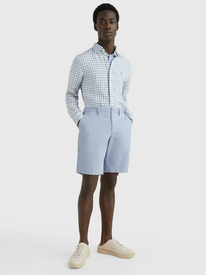 Tommy Hilfiger 1985 Collection Harlem Relaxed Fit Shorts Daybreak Blue Mens Shorts Casaul