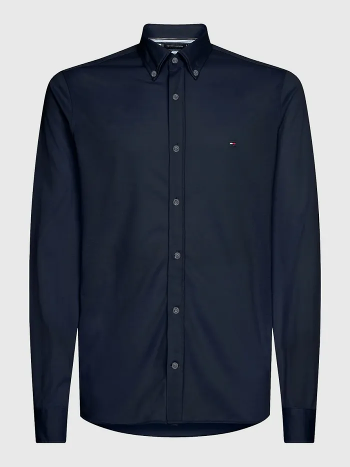 Tommy Hilfiger 1985 Collection Slim Fit Shirt Desert Sky Mens Shirts Gift for Friend