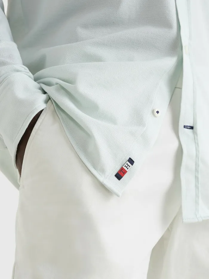 Tommy Hilfiger 1985 Collection Slim Fit Shirt Minty Essence Mens Shirts For Sale