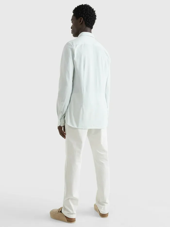 Tommy Hilfiger 1985 Collection Slim Fit Shirt Minty Essence Mens Shirts For Sale