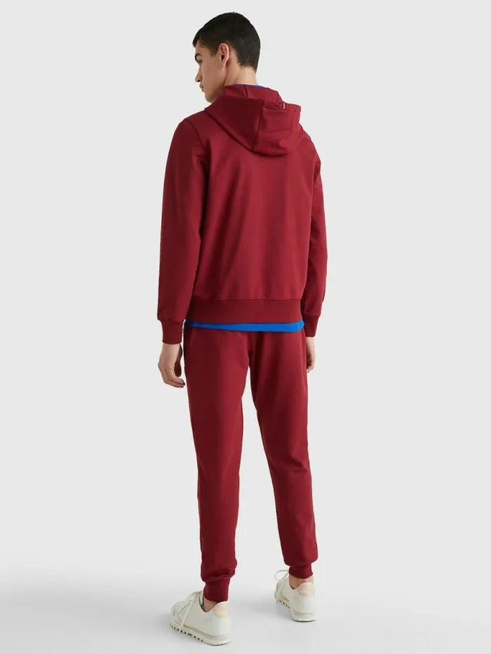 Tommy Hilfiger 1985 Collection Stretch Hoody Rouge Mens Sweatshirts and Hoodies Online