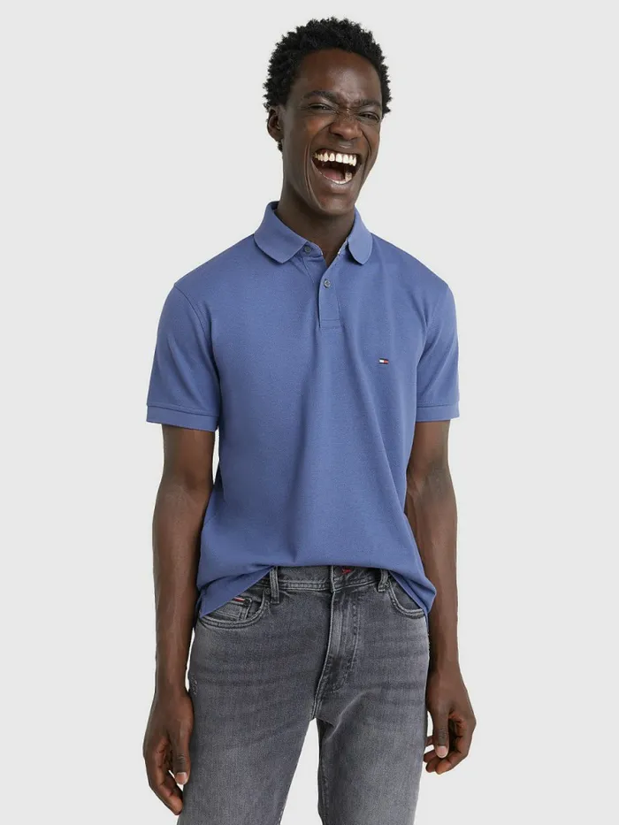 Tommy Hilfiger 1985 Collection Th Flex Polo Faded Indigo Mens Polo Shirts Online Tommy Hilfiger 1985 Collection Th Flex Polo Faded Indigo Mens Polo Shirts Online