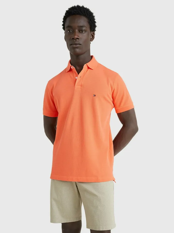 Tommy Hilfiger 1985 Collection Th Flex Polo Hawaiian Coral Mens Polo Shirts Gift Ideas Tommy Hilfiger 1985 Collection Th Flex Polo Hawaiian Coral Mens Polo Shirts Gift Ideas