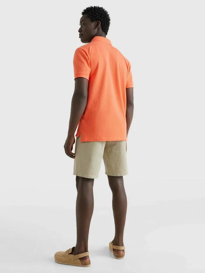 Tommy Hilfiger 1985 Collection Th Flex Polo Hawaiian Coral Mens Polo Shirts Gift Ideas