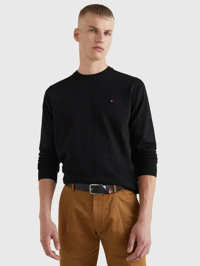 Tommy Hilfiger 1985 Collection Th Flex Sweatshirt Black Mens Knitwear Gift 4 You Tommy Hilfiger 1985 Collection Th Flex Sweatshirt Black Mens Knitwear Gift 4 You