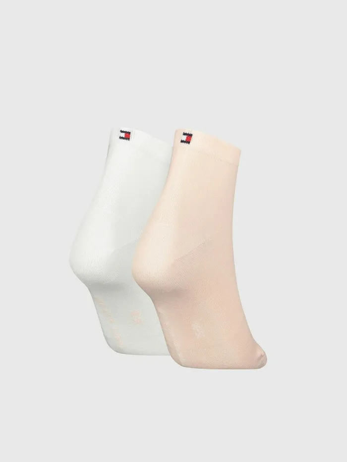 Tommy Hilfiger 2Pack Casual Short Socks Peach Womens Socks and Hosiery Near Me