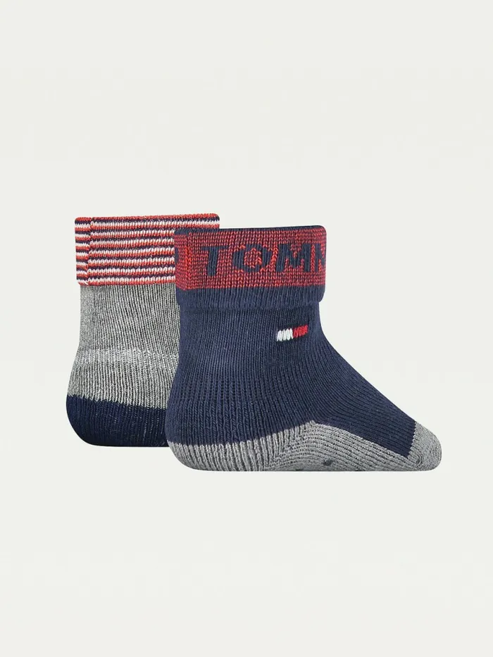 Tommy Hilfiger 2Pack FoldOver Cuff Socks Tommy Original Girls Underwear and Socks Sale