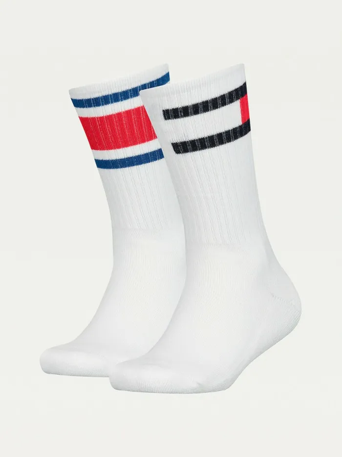 Tommy Hilfiger 2Pack Kids8217 Flag Socks White Boys Underwear and Socks For Sale Tommy Hilfiger 2Pack Kids8217 Flag Socks White Boys Underwear and Socks For Sale