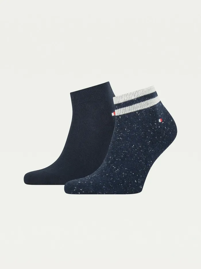 Tommy Hilfiger 2Pack Neppy AnkleLength Socks Navy Mens Socks Near Me