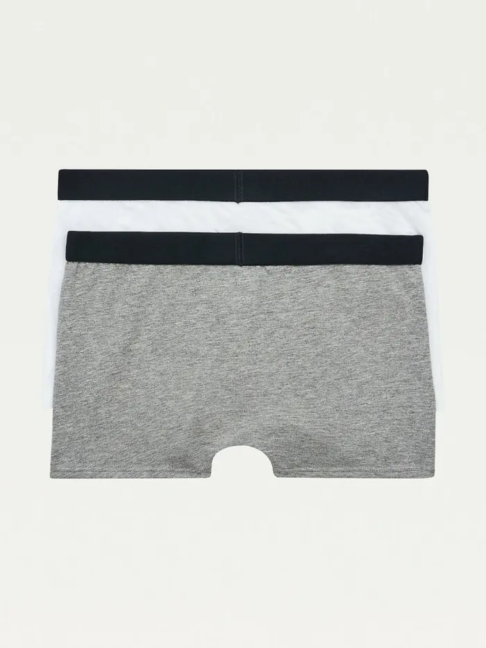 Tommy Hilfiger 2Pack Original Trunks WhiteMedium Grey Ht Boys Underwear and Socks Casaul
