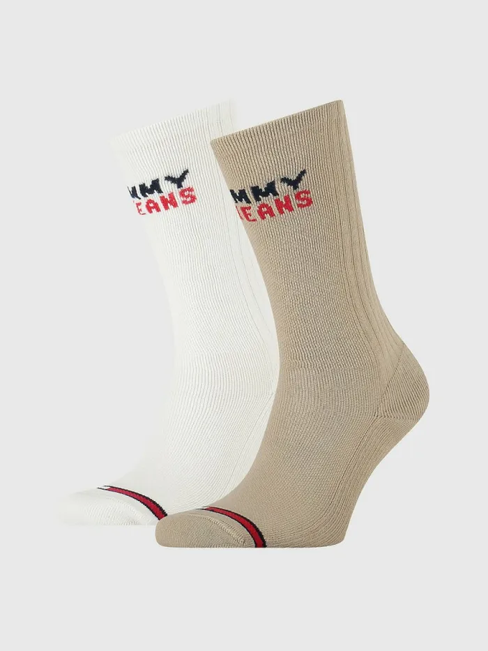 Tommy Hilfiger 2Pack Vintage Cut Socks Sand Mens Socks Popular