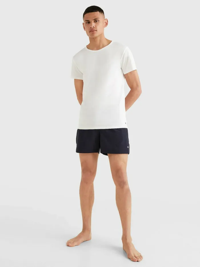 Tommy Hilfiger 3Pack Premium Essential Crew Neck TShirts White Mens TShirts Cheap On Sale