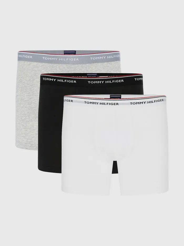 Tommy Hilfiger 3Pack Stretch Cotton Boxer Shorts Grey Heather Mens Essentials Near Me Tommy Hilfiger 3Pack Stretch Cotton Boxer Shorts Grey Heather Mens Essentials Near Me