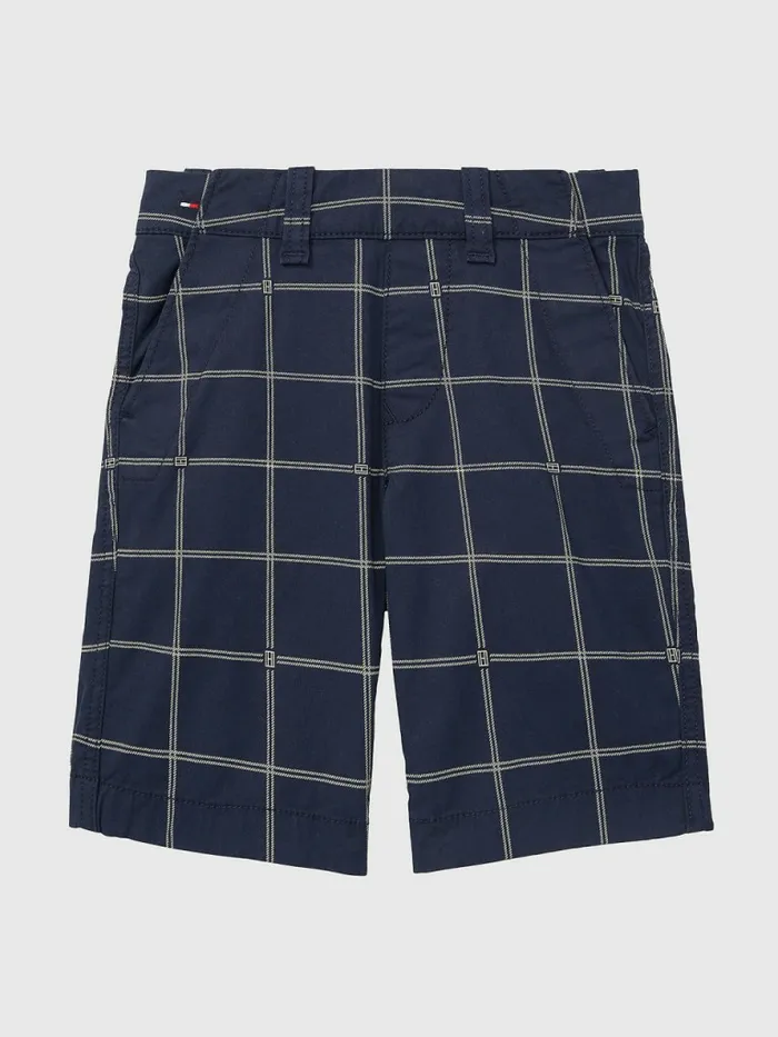 Tommy Hilfiger Adaptive Check Chino Shorts Cobalt Sapphire Boys Trousers and Shorts Popular Tommy Hilfiger Adaptive Check Chino Shorts Cobalt Sapphire Boys Trousers and Shorts Popular