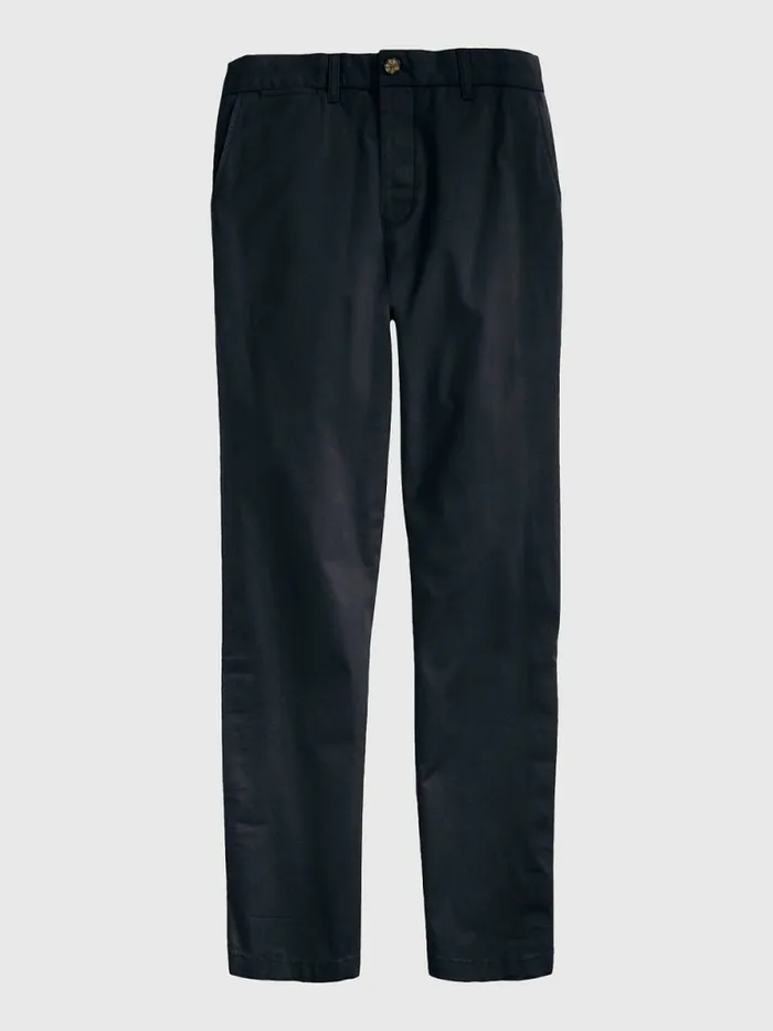Tommy Hilfiger Adaptive Custom Fit Cotton Chinos Sky Captain Mens Trousers