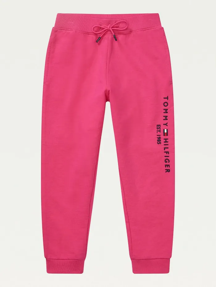 Tommy Hilfiger Adaptive Logo Joggers Pink Passion Girls Trousers Shorts and Skirts Fashion Tommy Hilfiger Adaptive Logo Joggers Pink Passion Girls Trousers Shorts and Skirts Fashion