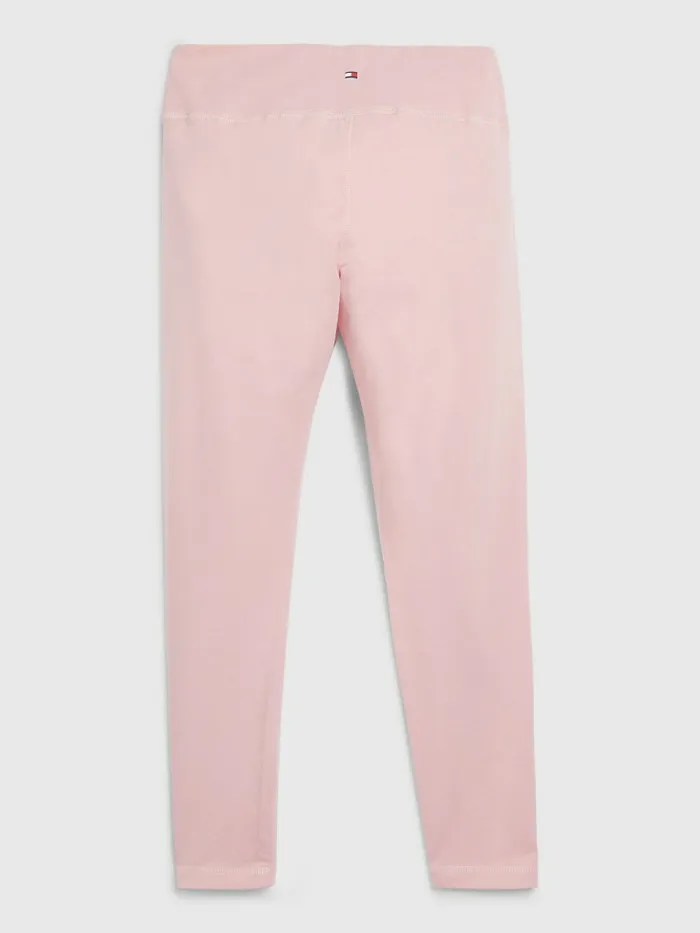 Tommy Hilfiger Adaptive Logo Leggings Glacier Pink Womens Tommy Adaptive