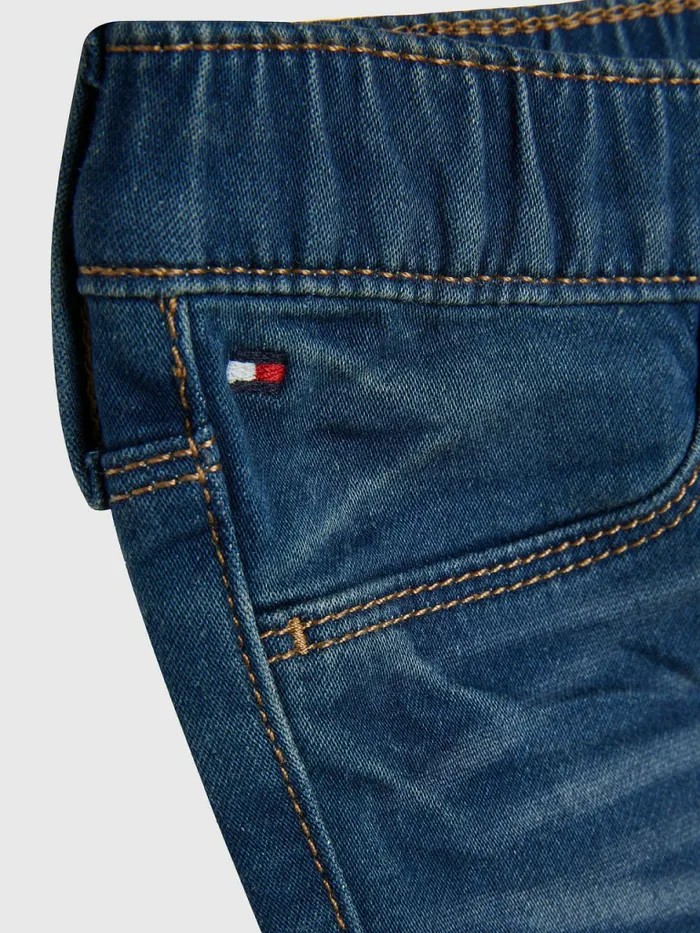 Tommy Hilfiger Adaptive PullOn Denim Leggings Toni Wash Girls Jeans Sale