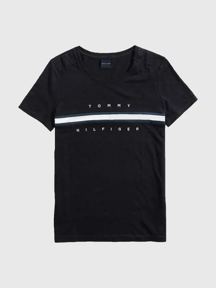 Tommy Hilfiger Adaptive Pure Cotton TShirt Sky Captain Womens TShirts Gift 4 You Tommy Hilfiger Adaptive Pure Cotton TShirt Sky Captain Womens TShirts Gift 4 You