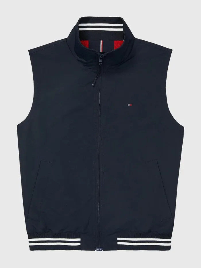 Tommy Hilfiger Adaptive Regatta Vest Sky Captain Mens Coats and Jackets Popular