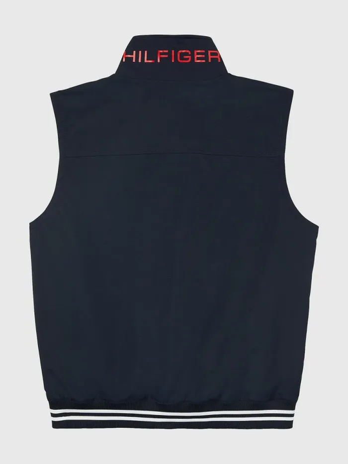 Tommy Hilfiger Adaptive Regatta Vest Sky Captain Mens Coats and Jackets Popular