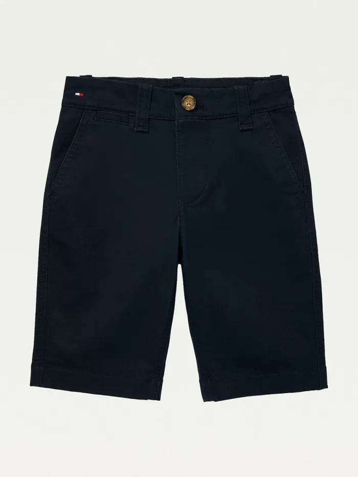 Tommy Hilfiger Adaptive Seated Fit Flat Front Shorts Sky Captain Boys Trousers and Shorts Gift for Friend Tommy Hilfiger Adaptive Seated Fit Flat Front Shorts Sky Captain Boys Trousers and Shorts Gift for Friend