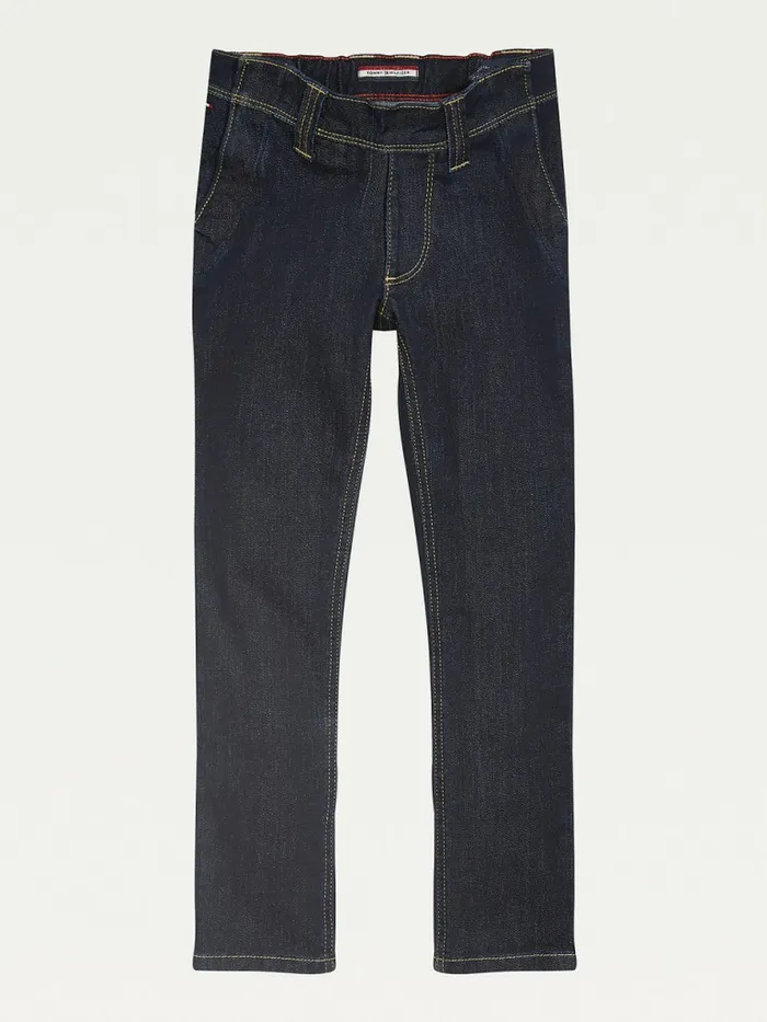 Tommy Hilfiger Adaptive Seated Fit Slim Straight Jeans Canyon Lake Wash Std48700 Boys Jeans Popular Tommy Hilfiger Adaptive Seated Fit Slim Straight Jeans Canyon Lake Wash Std48700 Boys Jeans Popular