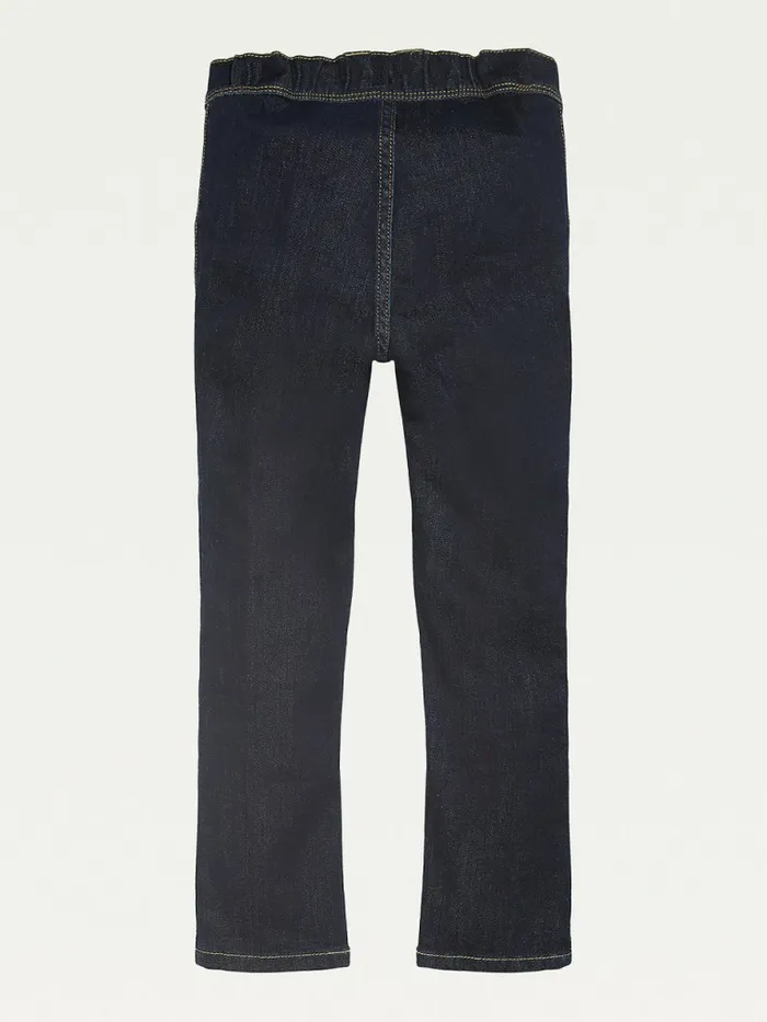 Tommy Hilfiger Adaptive Seated Fit Slim Straight Jeans Canyon Lake Wash Std48700 Boys Jeans Popular