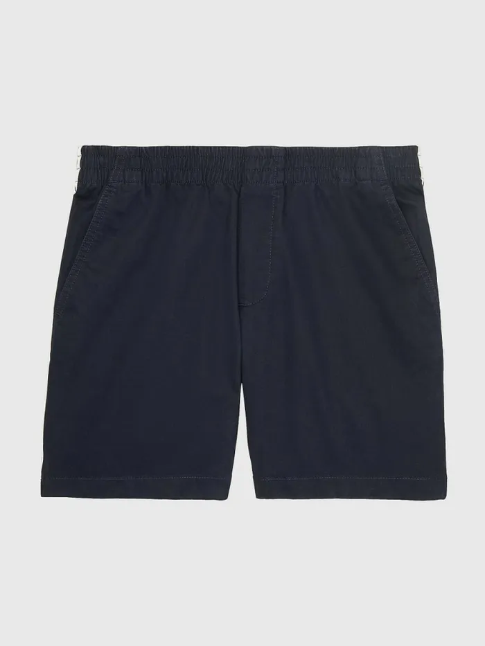 Tommy Hilfiger Adaptive Side Stripe Shorts Sky Captain Mens Shorts Fashion