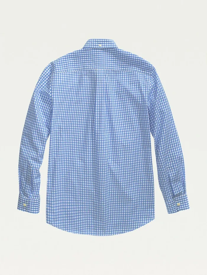Tommy Hilfiger Adaptive Stretch Check Custom Fit Shirt Provence Mens Shirts Casaul