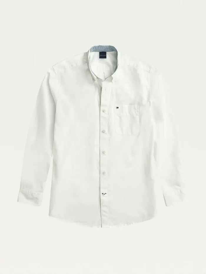 Tommy Hilfiger Adaptive Stretch Regular Fit Shirt Bright White Mens Tommy Adaptive Tommy Hilfiger Adaptive Stretch Regular Fit Shirt Bright White Mens Tommy Adaptive