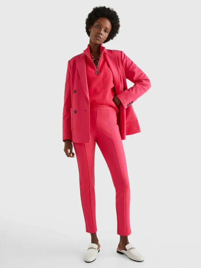 Tommy Hilfiger Audrey Slim Fit Leggings Pink Splendor Womens CoOrds