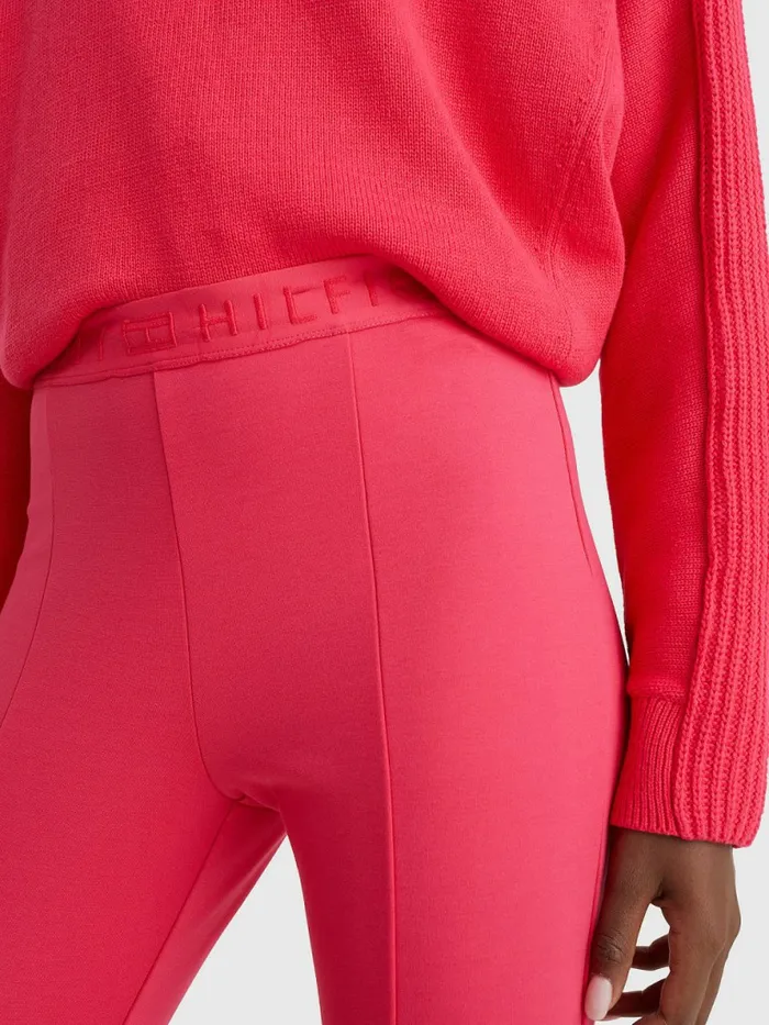 Tommy Hilfiger Audrey Slim Fit Leggings Pink Splendor Womens CoOrds