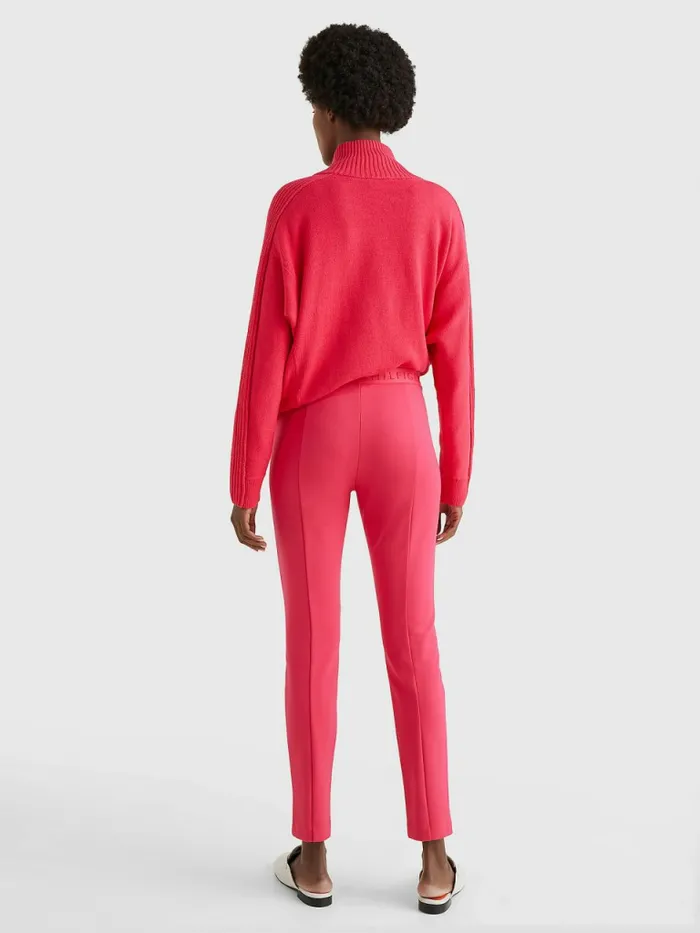 Tommy Hilfiger Audrey Slim Fit Leggings Pink Splendor Womens CoOrds