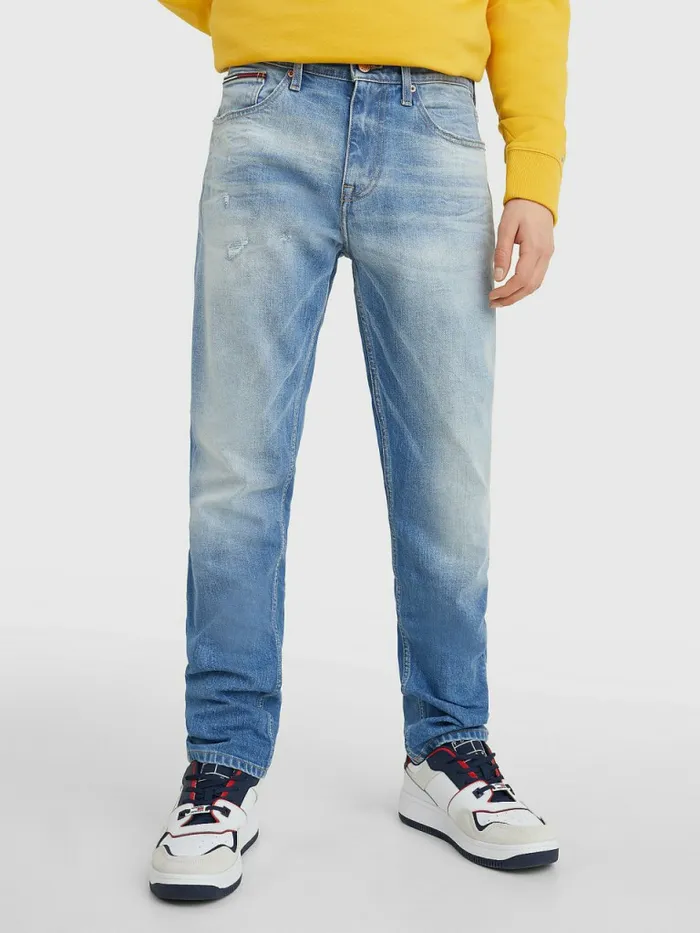 Tommy Hilfiger Austin Slim Tapered Jeans Denim Medium Mens Jeans Gift 4 You