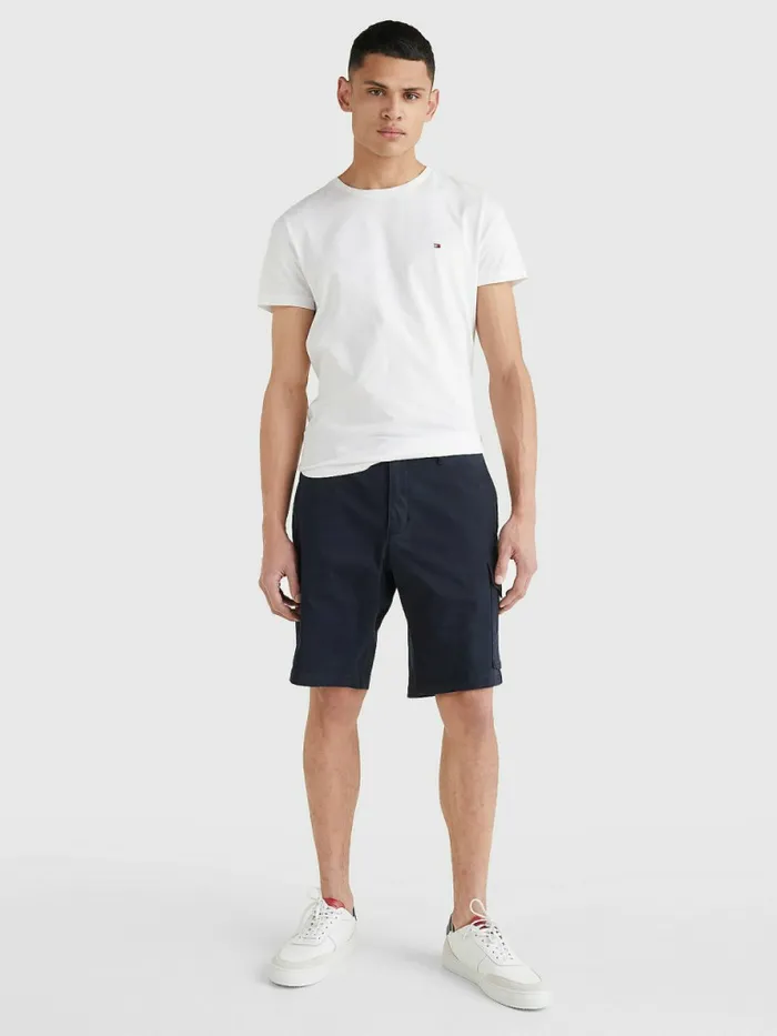 Tommy Hilfiger Back Logo TShirt White Mens TShirts Fashion