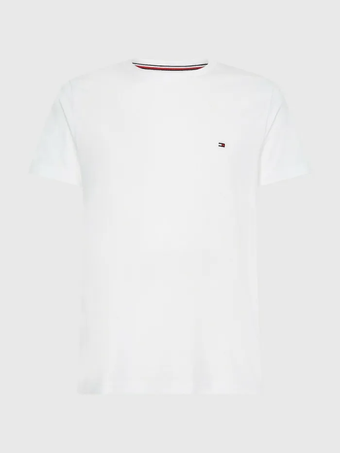 Tommy Hilfiger Back Logo TShirt White Mens TShirts Fashion