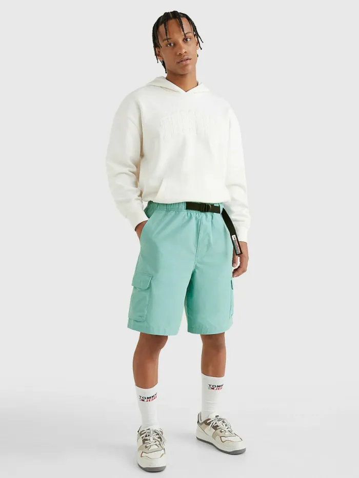 Tommy Hilfiger Belted Cargo Shorts Crest Mens Shorts Popular
