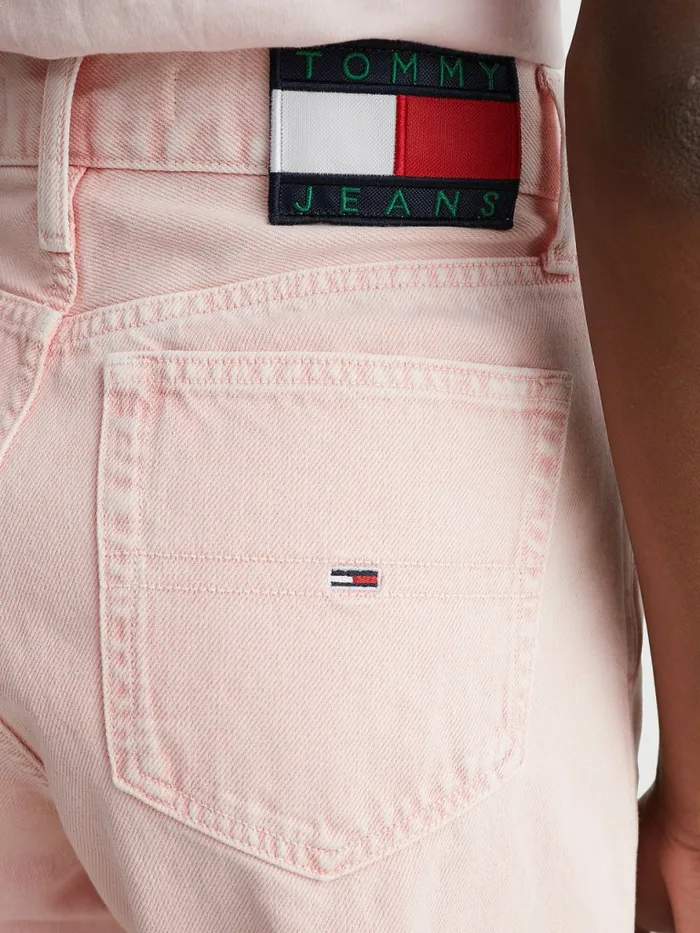 Tommy Hilfiger Betsy Mid Rise Loose Faded Jeans Denim Color Womens Jeans Gift Ideas