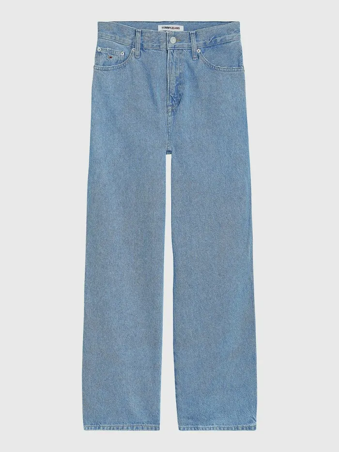 Tommy Hilfiger Betsy Mid Rise Loose Jeans Denim Light Womens Jeans Popular