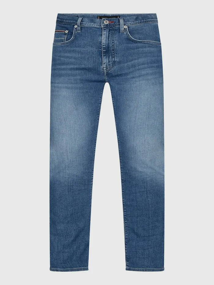 Tommy Hilfiger Bleecker Slim Jeans Spruce Blue Mens Jeans Near Me