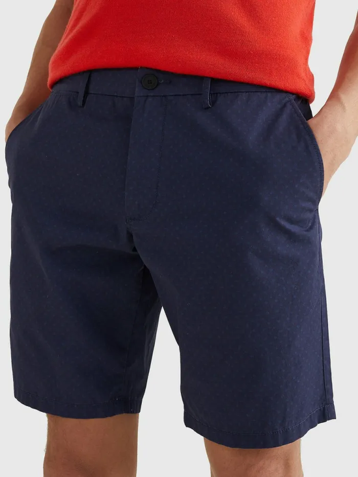 Tommy Hilfiger Brooklyn Polka Dot Shorts Desert Sky Mens Shorts Gift for Friend Tommy Hilfiger Brooklyn Polka Dot Shorts Desert Sky Mens Shorts Gift for Friend
