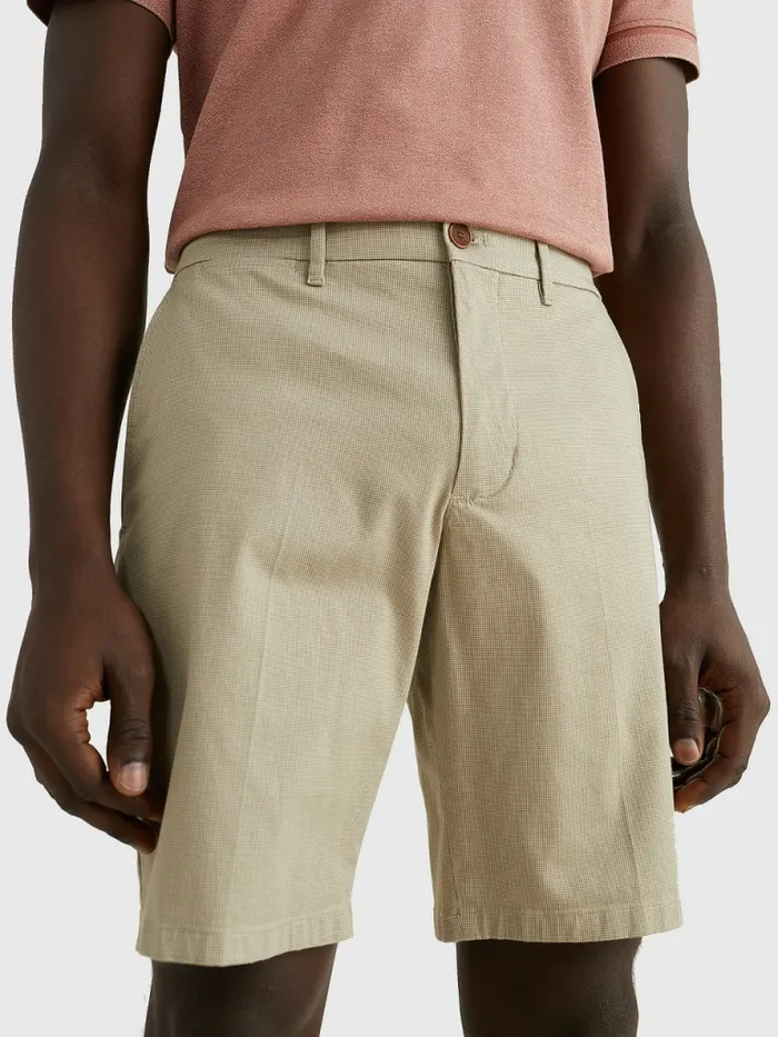 Tommy Hilfiger Brooklyn Th Flex Shorts Batique Khaki Mens Shorts Online
