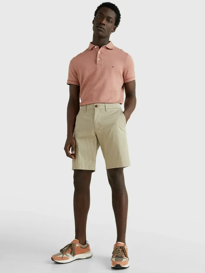 Tommy Hilfiger Brooklyn Th Flex Shorts Batique Khaki Mens Shorts Online