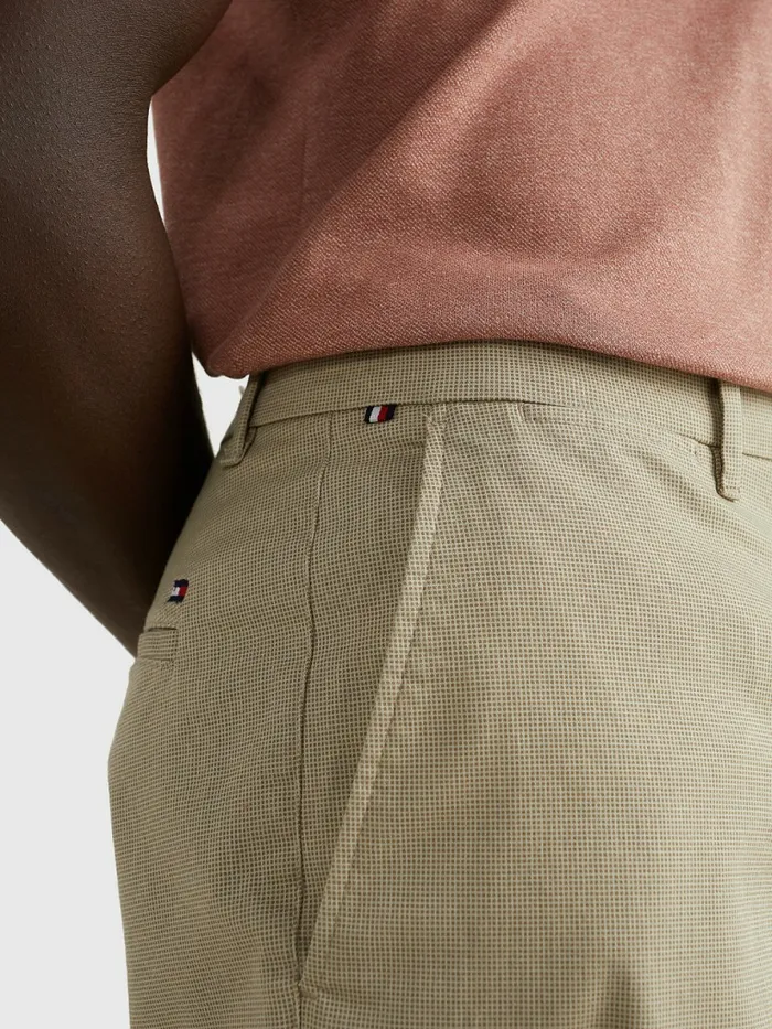 Tommy Hilfiger Brooklyn Th Flex Shorts Batique Khaki Mens Shorts Online