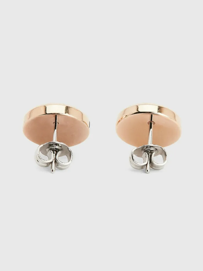 Tommy Hilfiger Carnation GoldPlated Stud Earrings Carnation Gold Womens Jewellery
