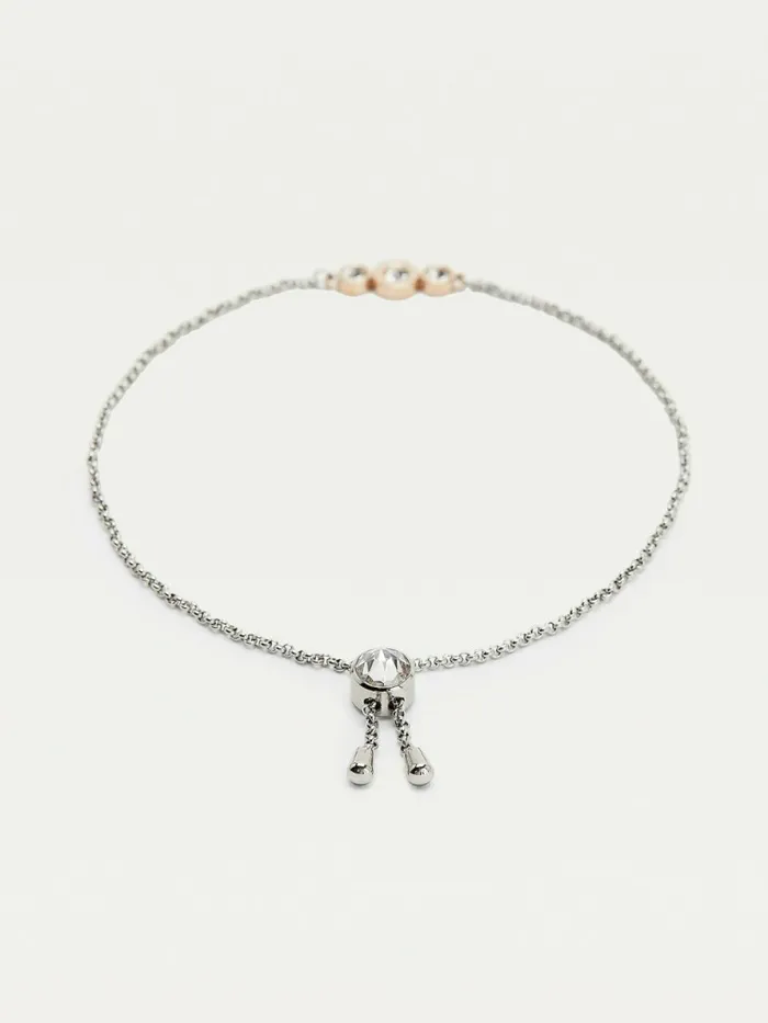 Tommy Hilfiger Carnation GoldTone Layered Bracelet Two Tone Womens Jewellery