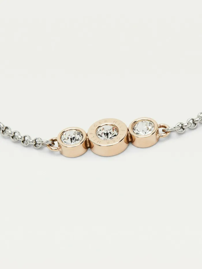 Tommy Hilfiger Carnation GoldTone Layered Bracelet Two Tone Womens Jewellery